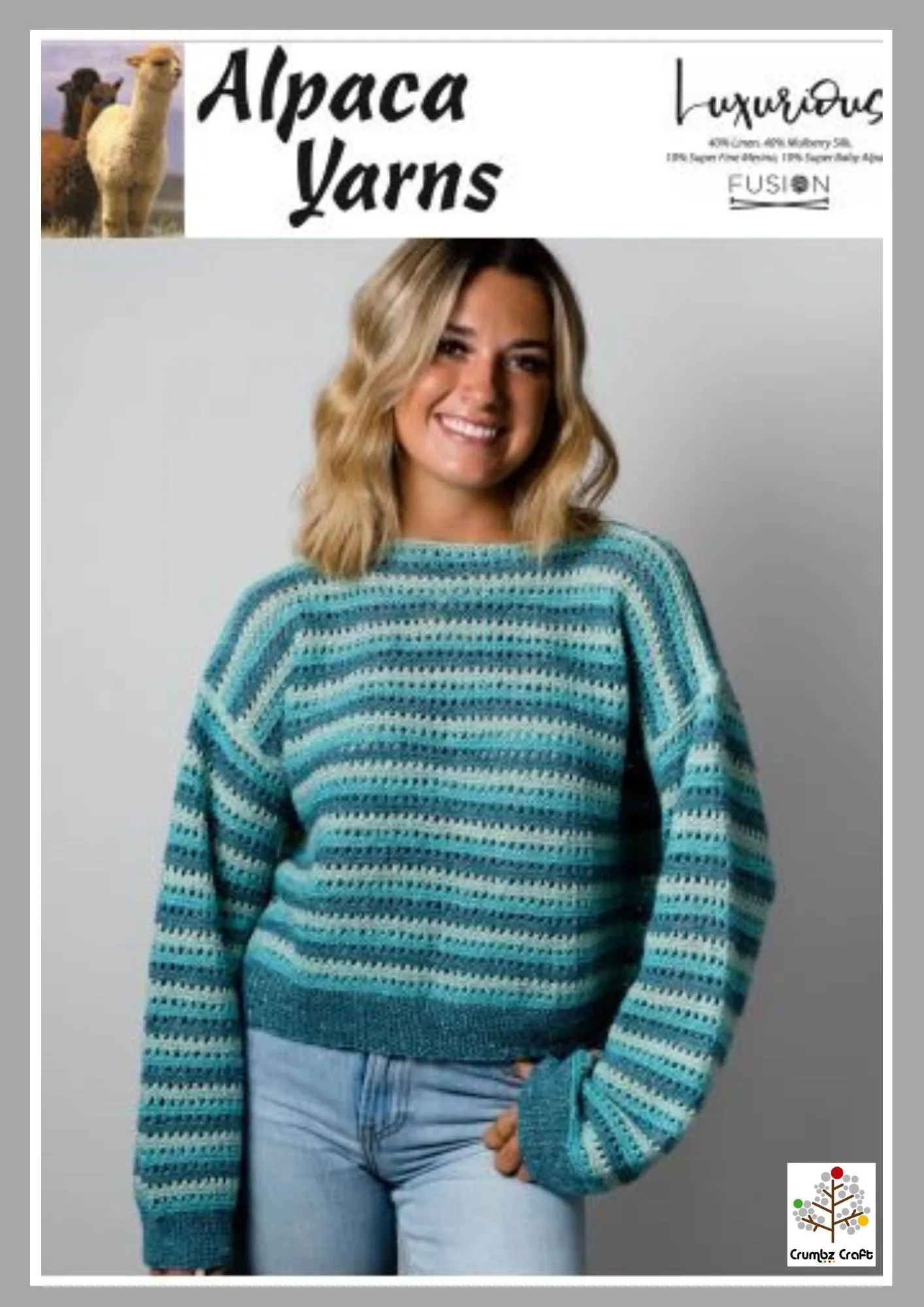 2016 Stripe Ridge Sweater (e-pattern)