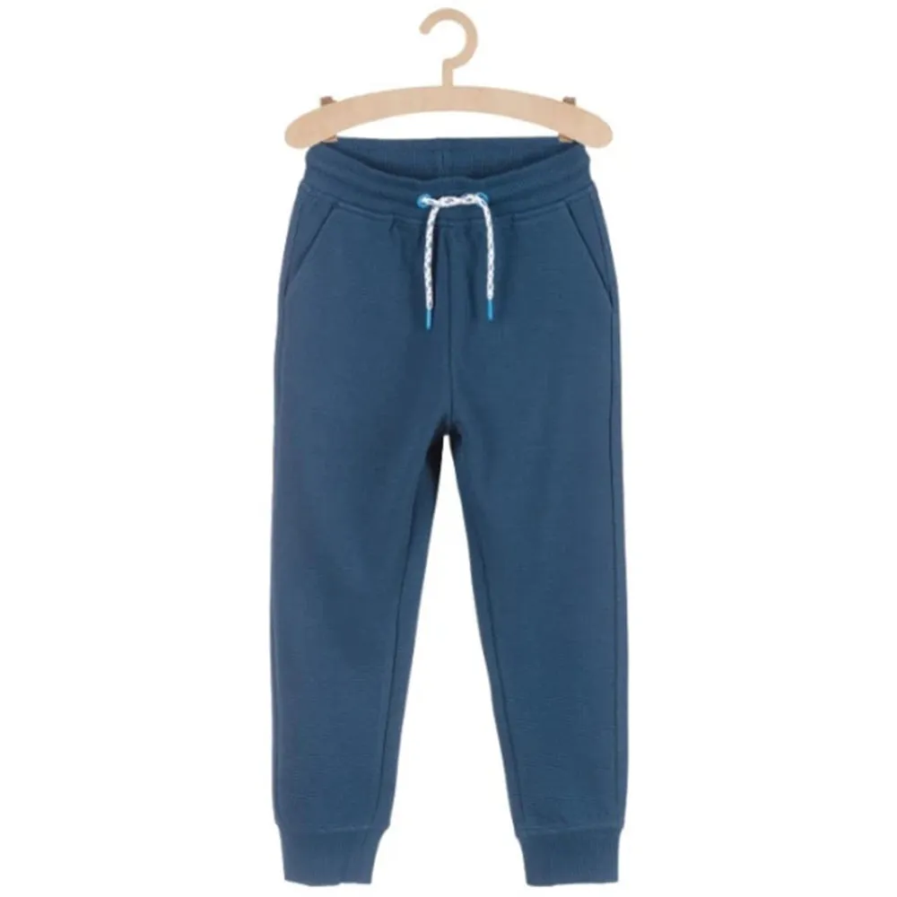 5.10.15 Contrast Cord Ottoman Sleek Blue Trouser 11502