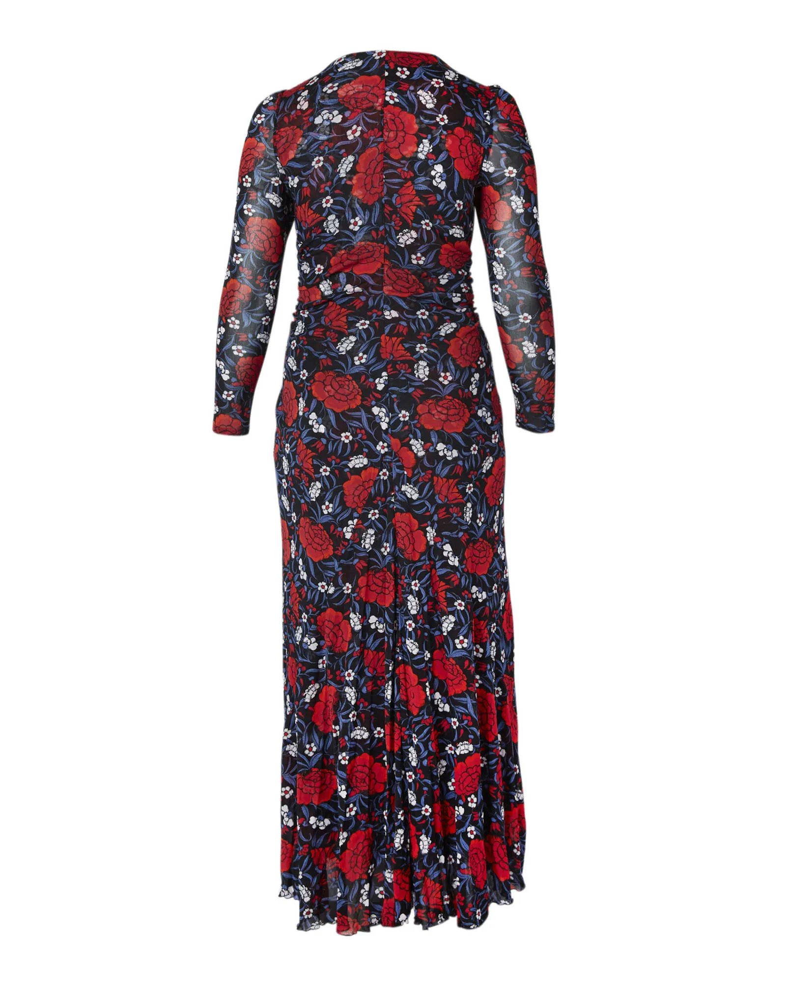 Adara Mesh Maxi Dress | Passion Floral