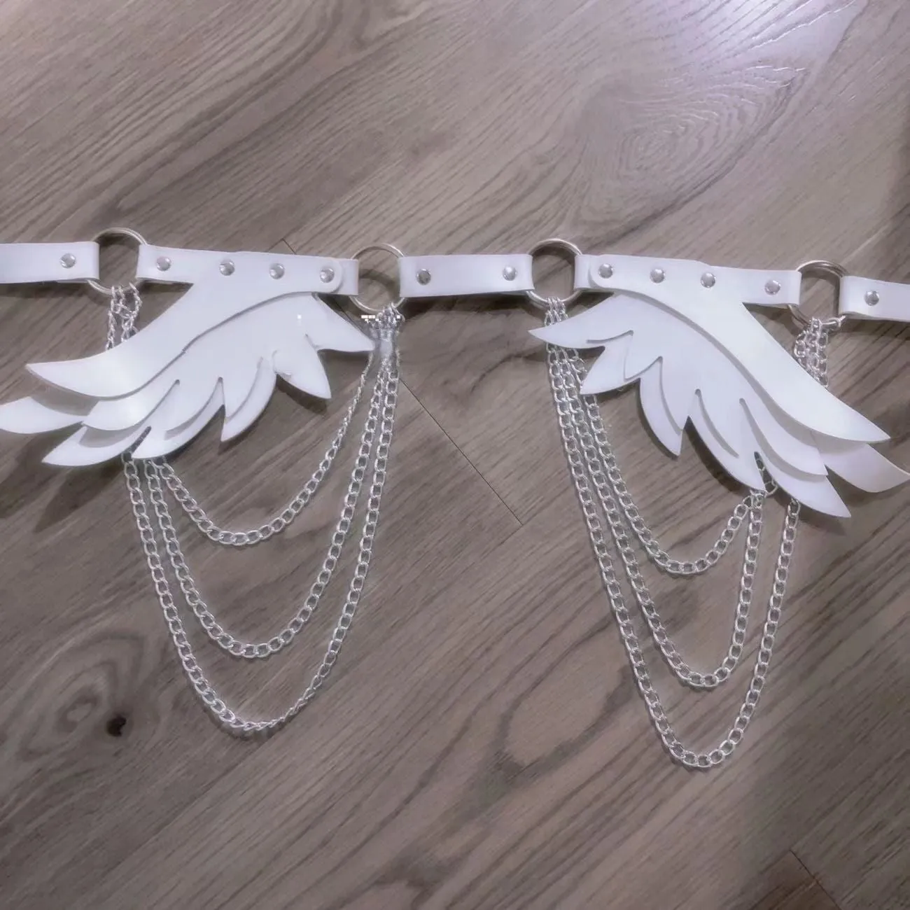 Angel Wings Belt Subculture di Thunder Mass Production Type Lolita Small Wings