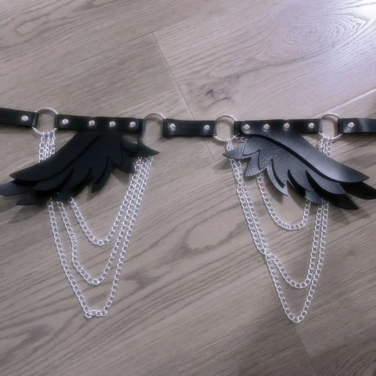 Angel Wings Belt Subculture di Thunder Mass Production Type Lolita Small Wings