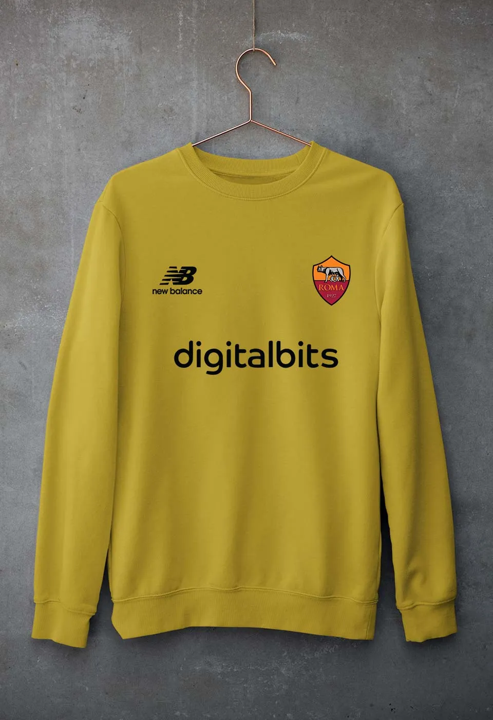 A.S. Roma 2021-22 Unisex Sweatshirt for Men/Women