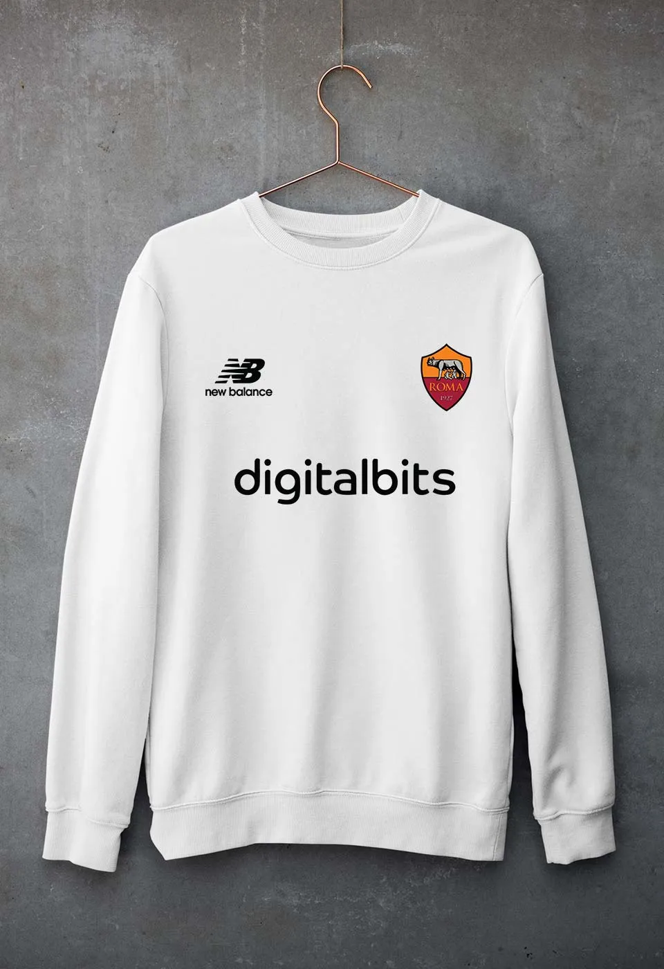 A.S. Roma 2021-22 Unisex Sweatshirt for Men/Women