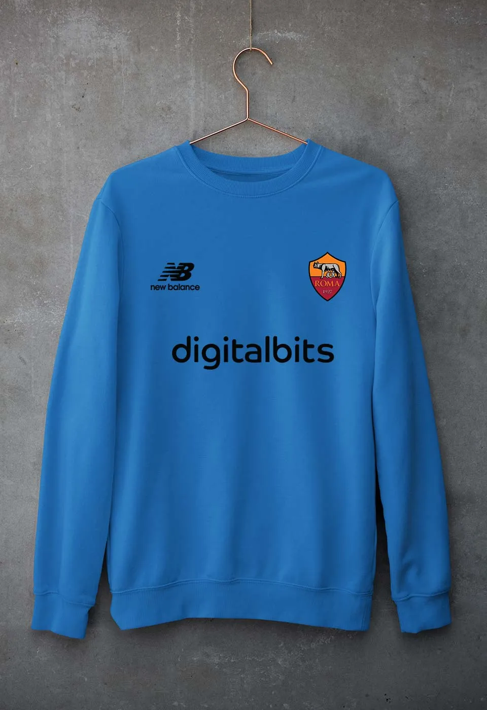 A.S. Roma 2021-22 Unisex Sweatshirt for Men/Women