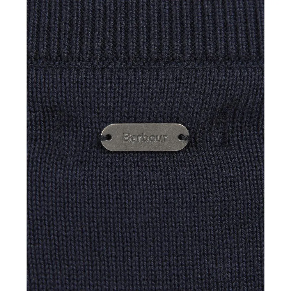 Barbour Hampton Ladies Knit - Navy