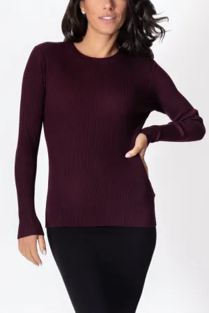 BRISA TOP (BURGUNDY)