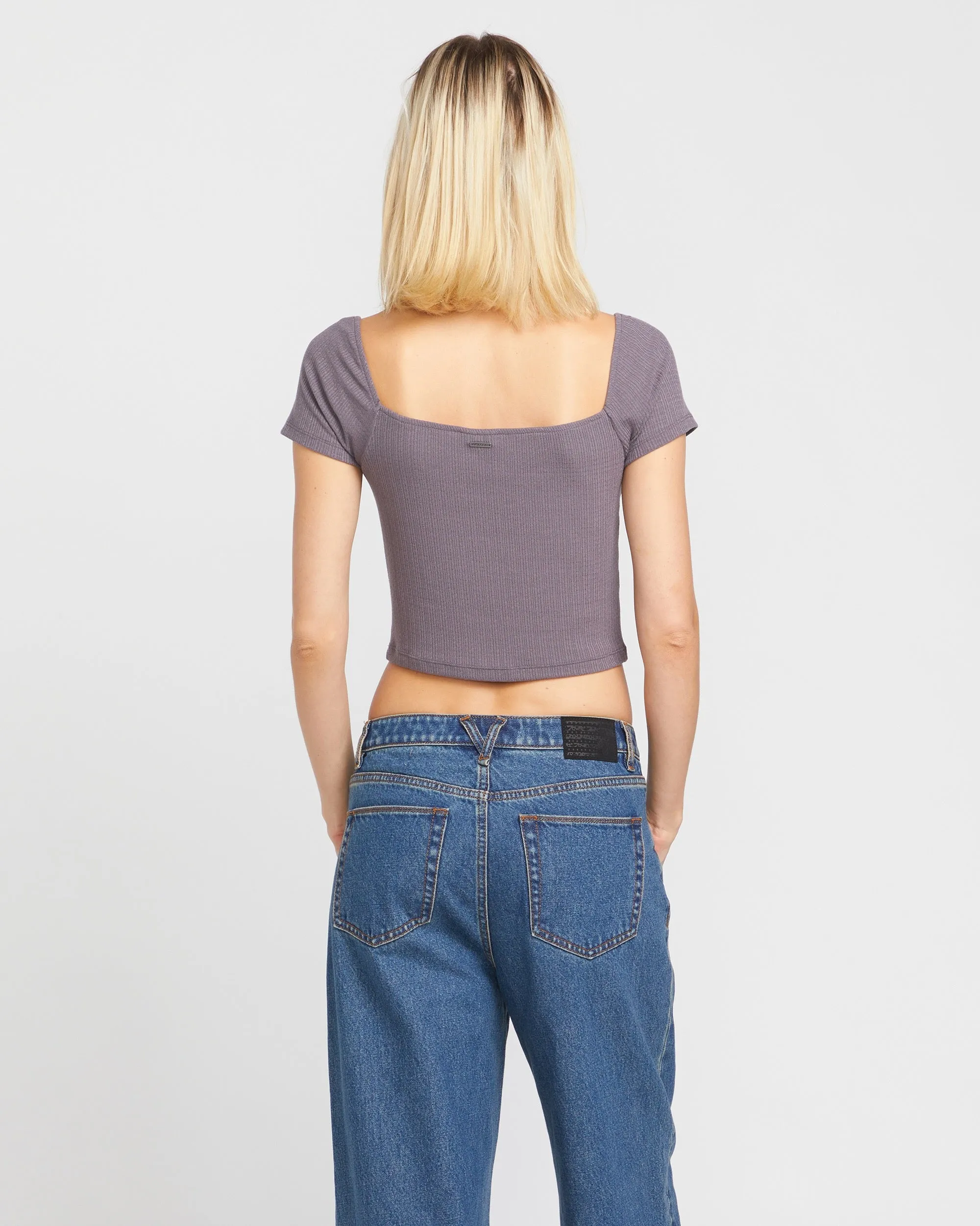 Cactus Row Top - Dark Grey