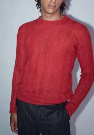 Campi Knit Sweater - Red