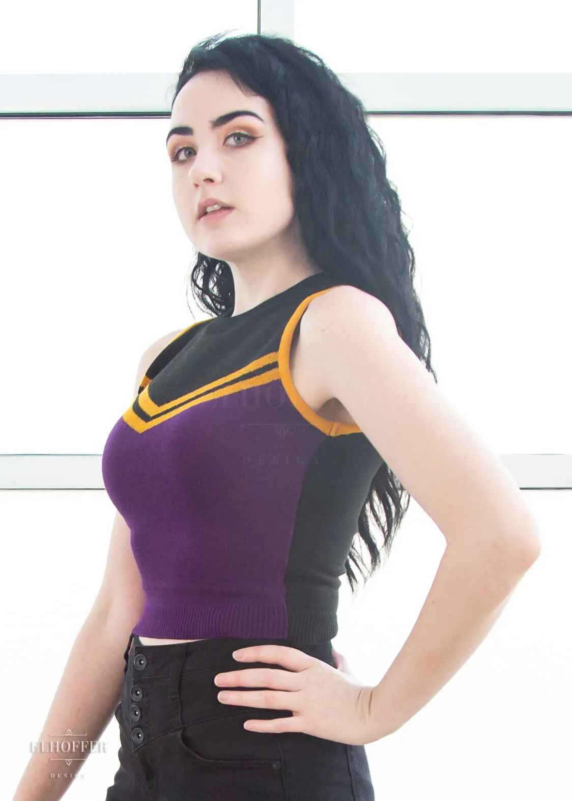 Caped Oracle Crop Top