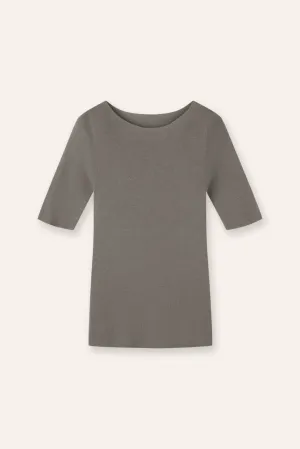 Carol superfine merino wool top (Grey)