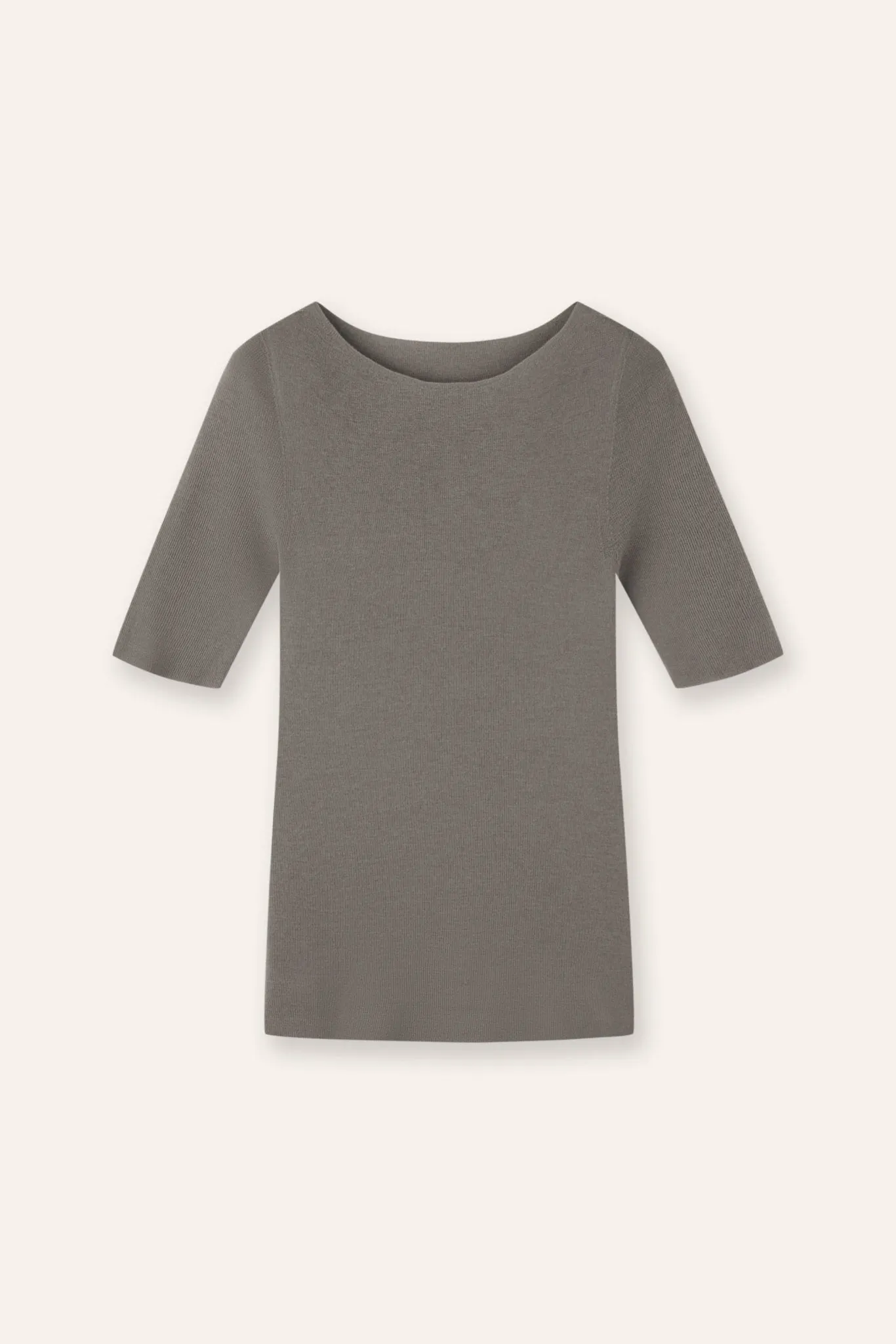 Carol superfine merino wool top (Grey)