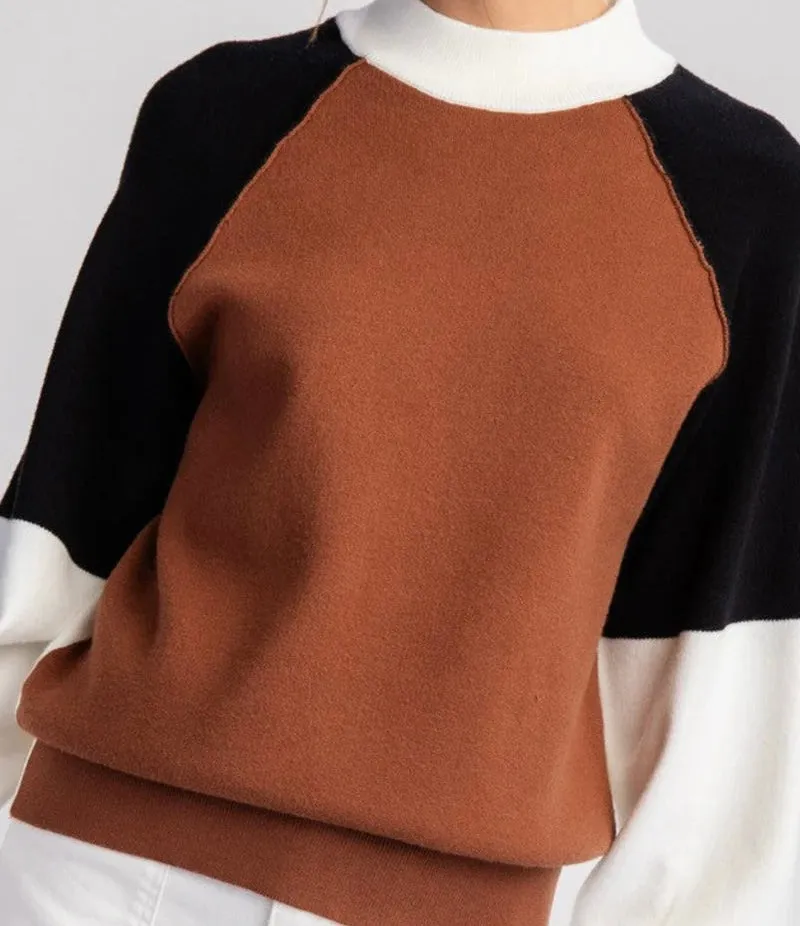 Cozy Up Mock Neck