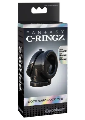 Fantasy C-Ringz Rock Hard Cock Pipe Cock Ring