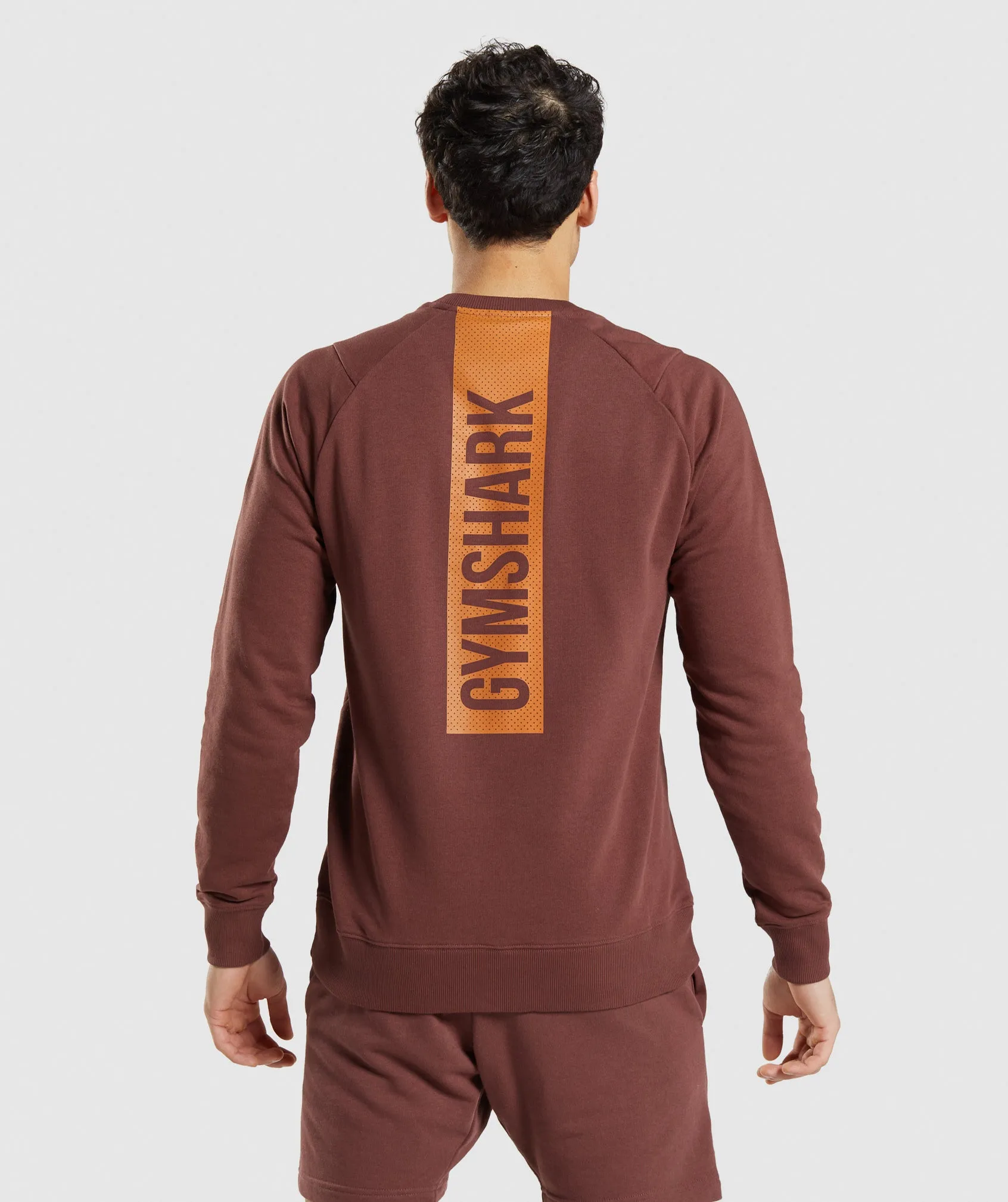 Gymshark Bold Crew - Cherry Brown