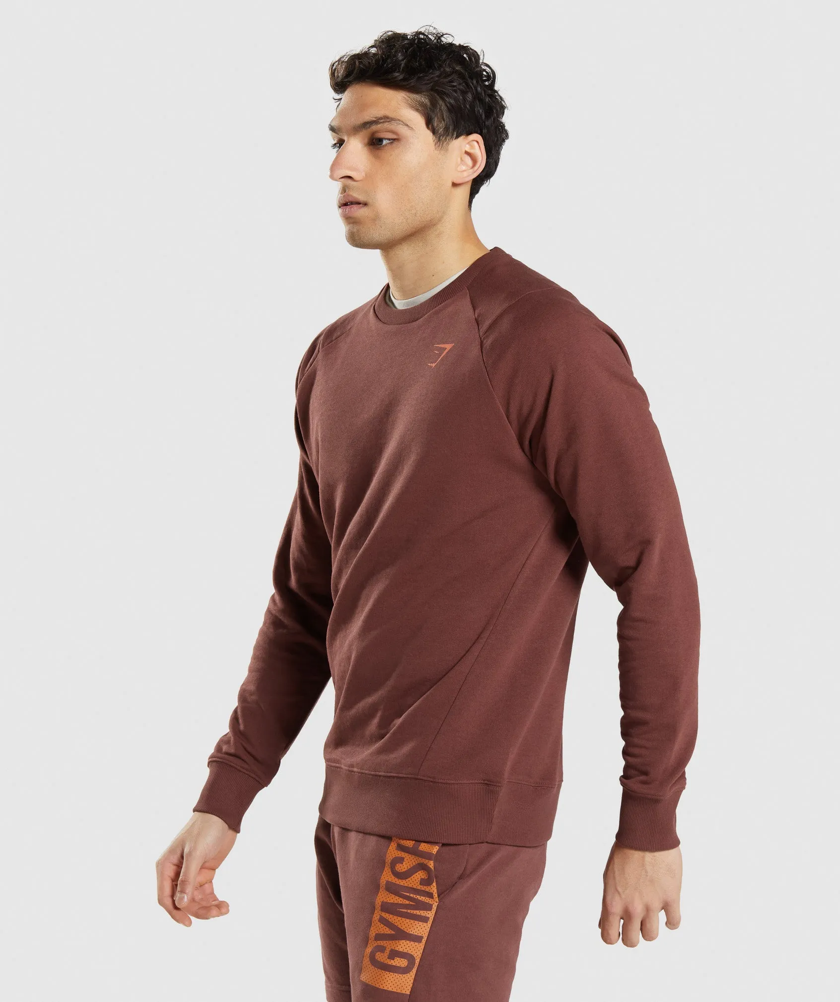 Gymshark Bold Crew - Cherry Brown