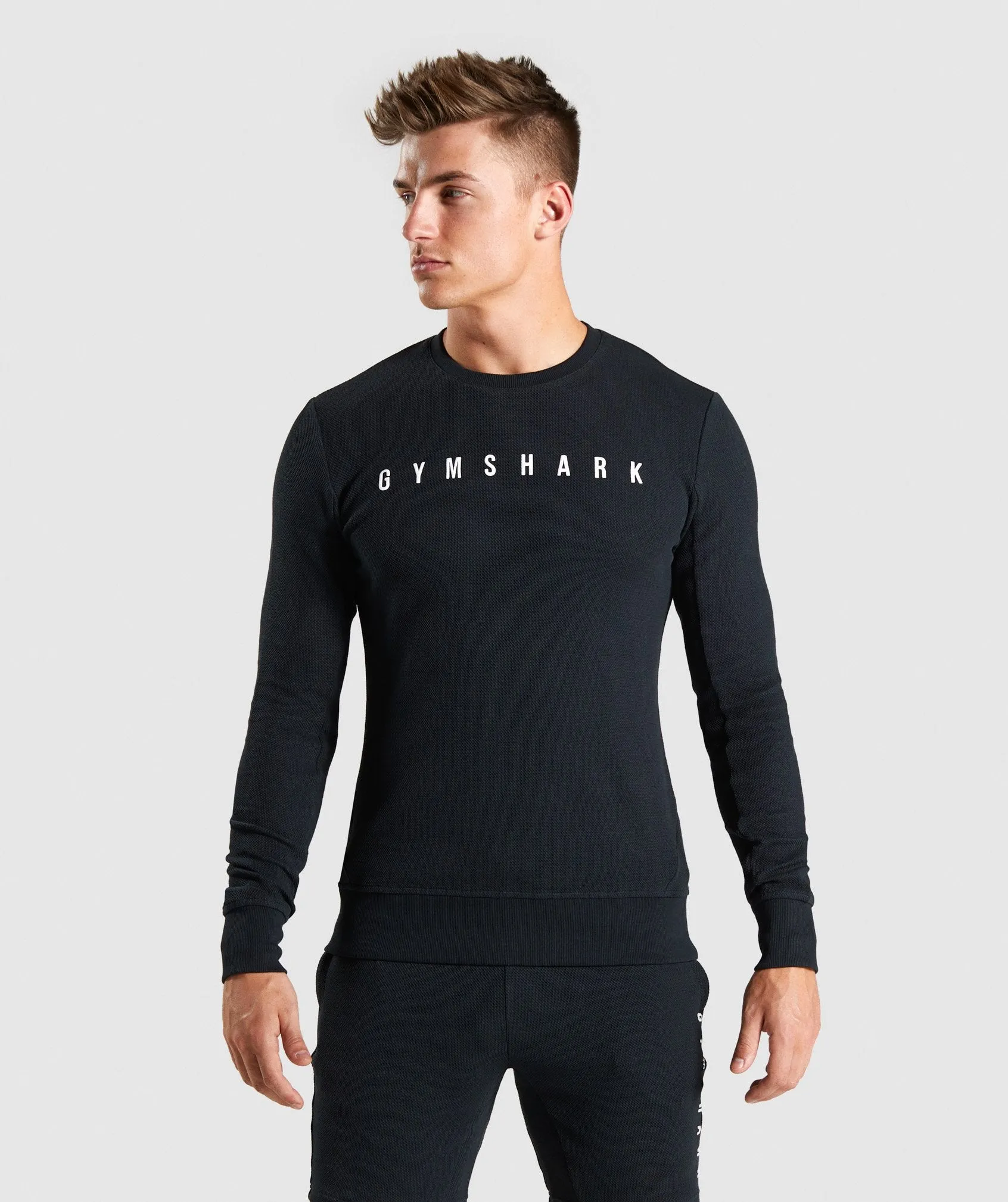 Gymshark Recharge Sweater - Black