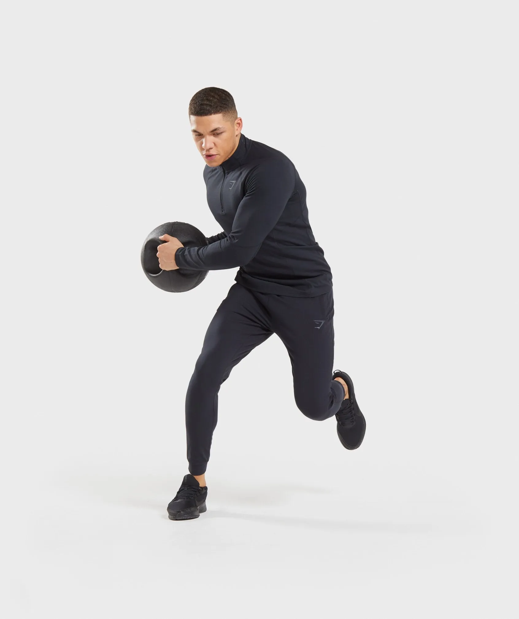 Gymshark Training 1/4 Zip Pullover - Black