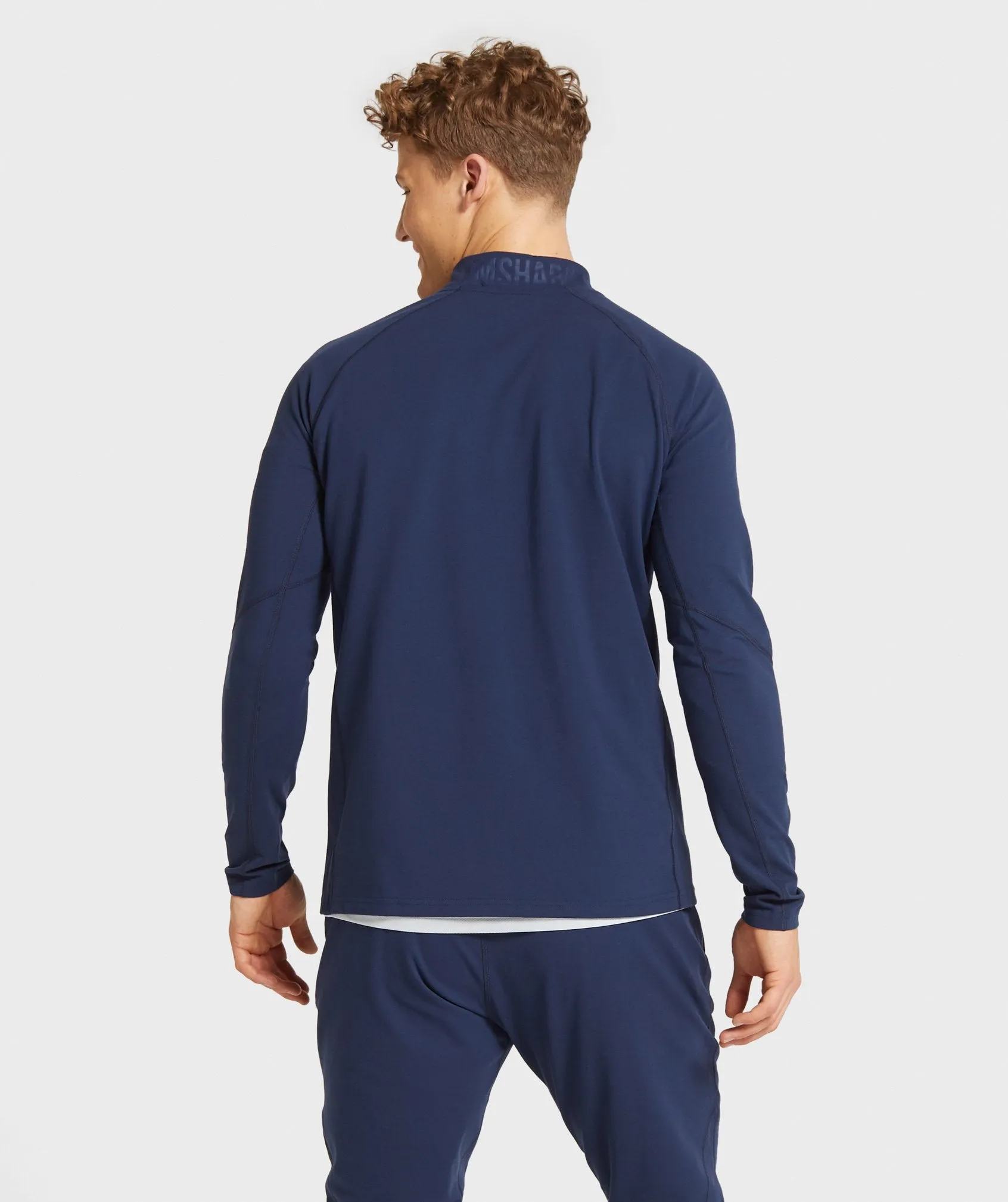 Gymshark Training 1/4 Zip Pullover - Dark Blue