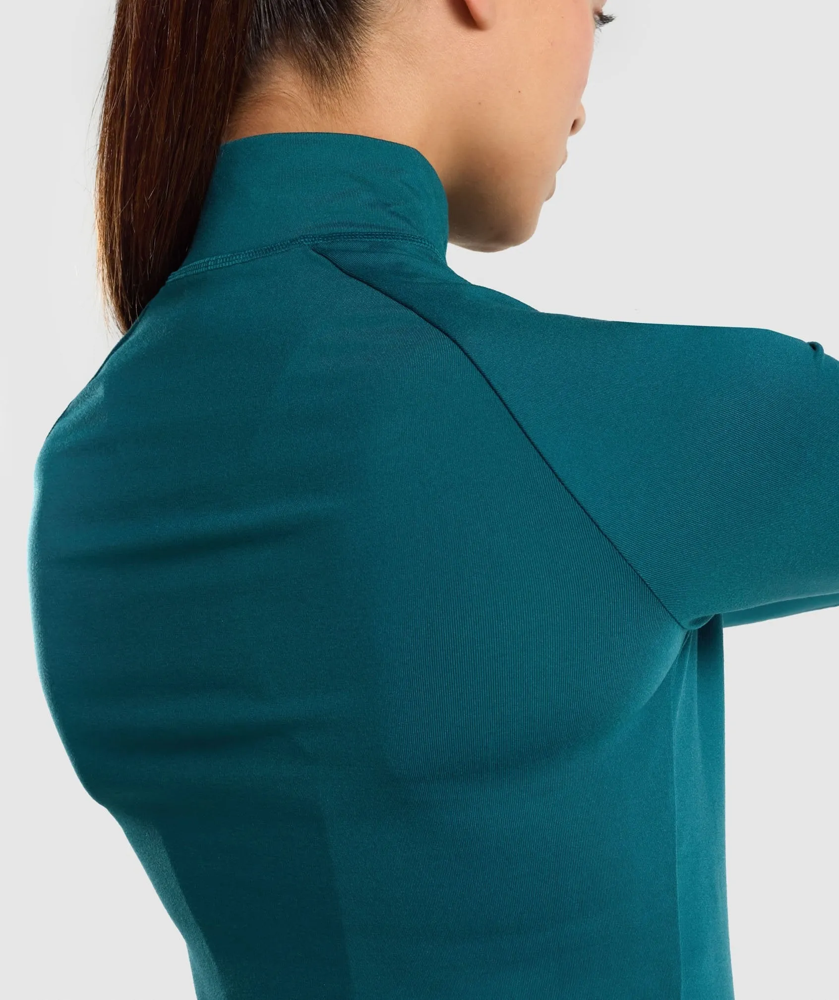 Gymshark Training 1/4 Zip - Teal