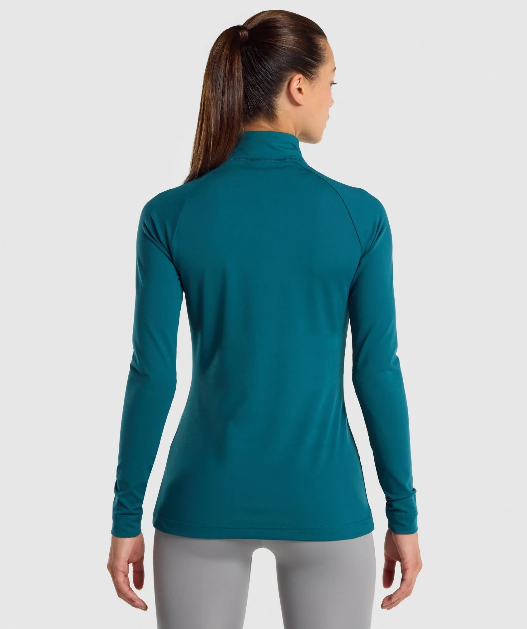 Gymshark Training 1/4 Zip - Teal