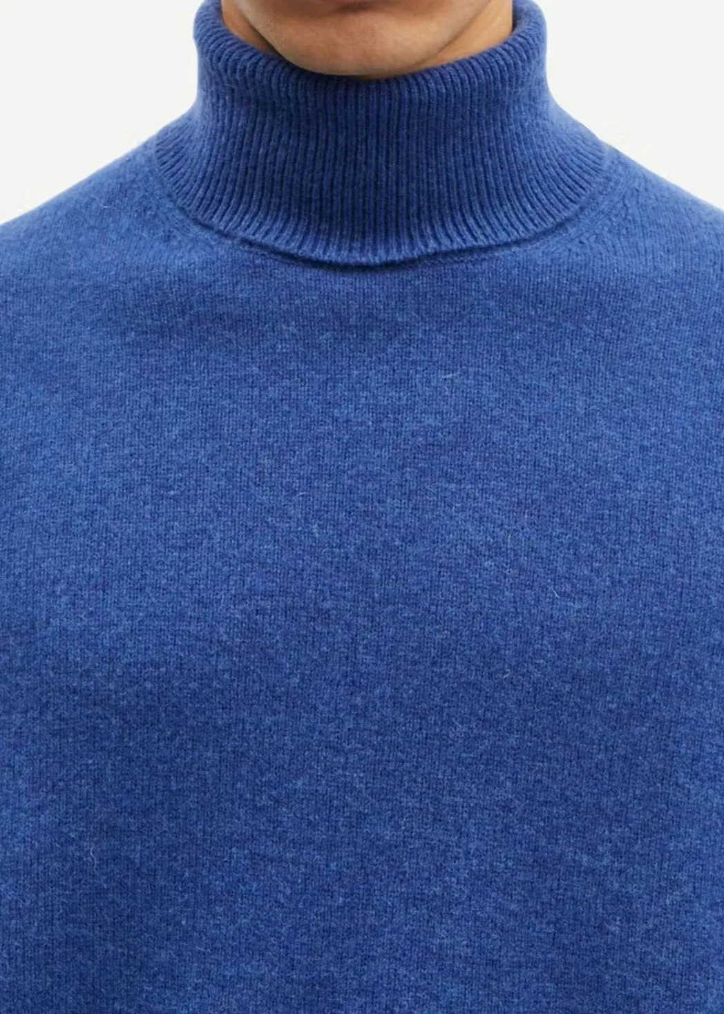 ISAK KNIT TURTLENECK | TRUE NAVY