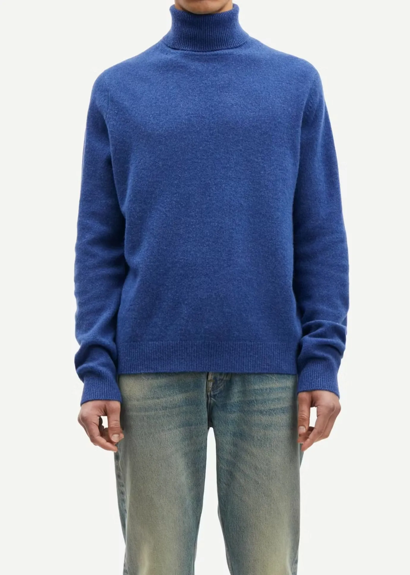 ISAK KNIT TURTLENECK | TRUE NAVY