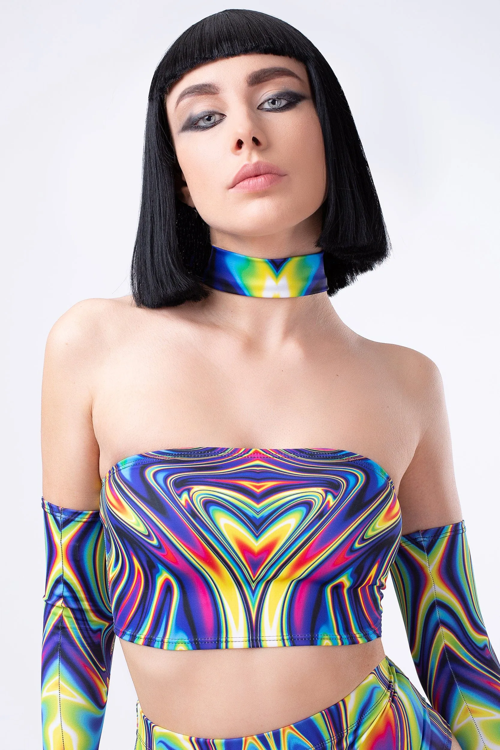 Jaded Liquid Tube Top