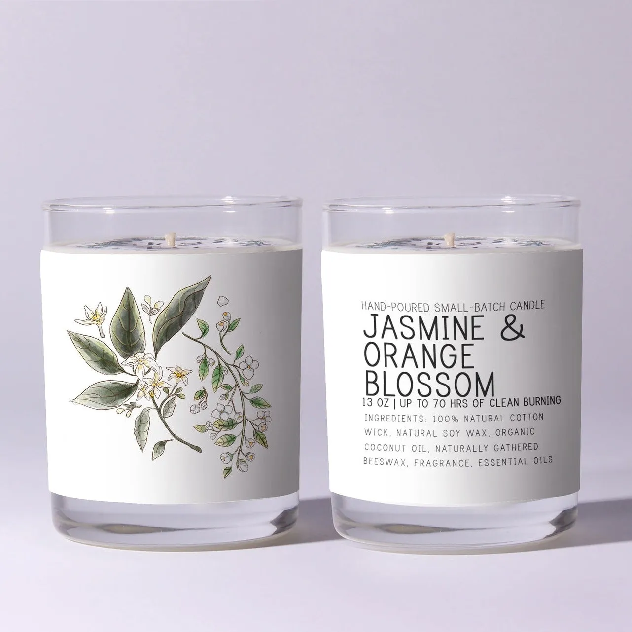 Jasmine and Orange 7oz Just Bee Candle