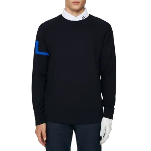 J.Lindeberg Gusten Knitted Golf Sweater - JL Navy