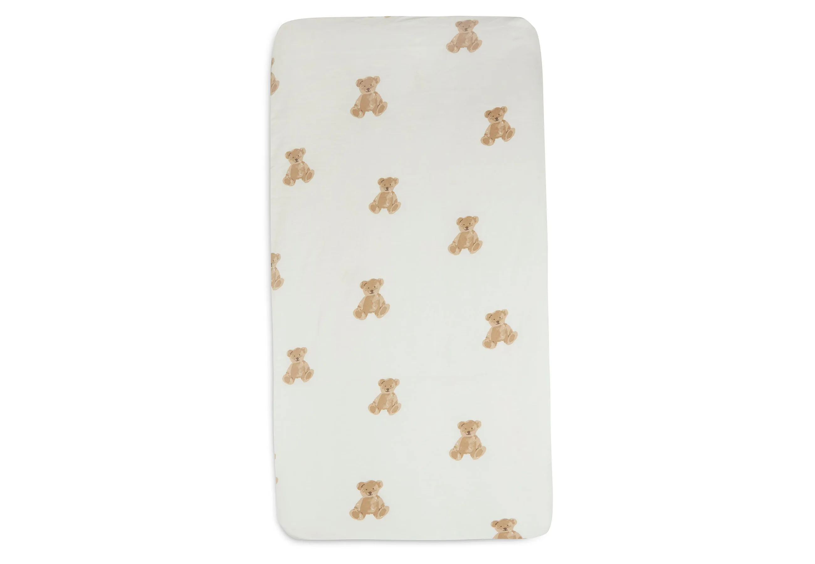 Jollein fitted sheet Jersey 60x120cm | Teddy Bear