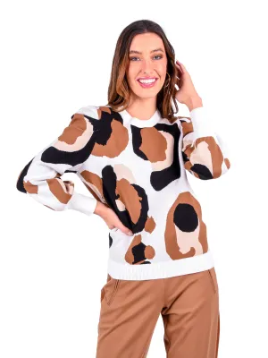 Julia Sweater - Classic Spot Cheetah