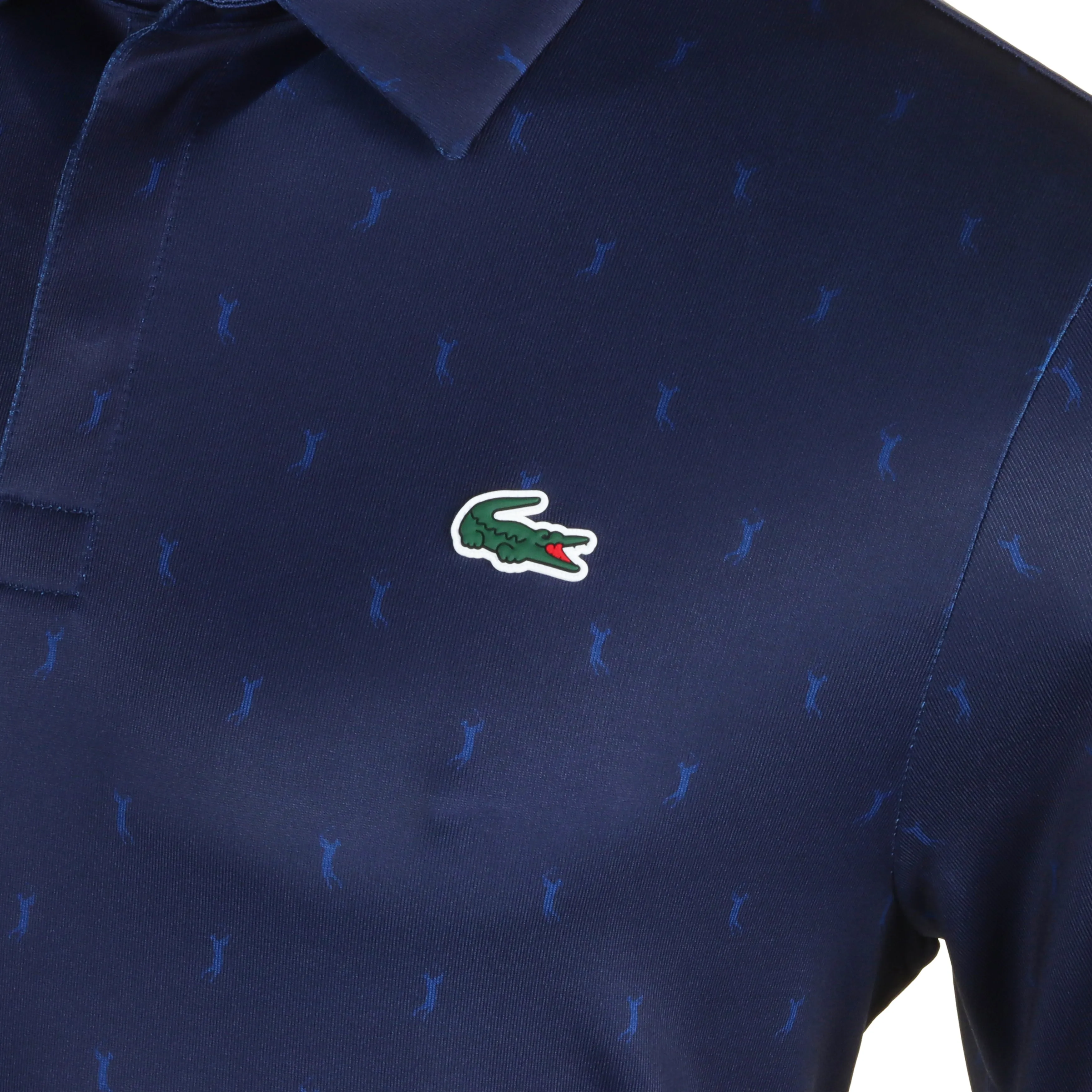 Lacoste Golf All Over Printed Polo Shirt