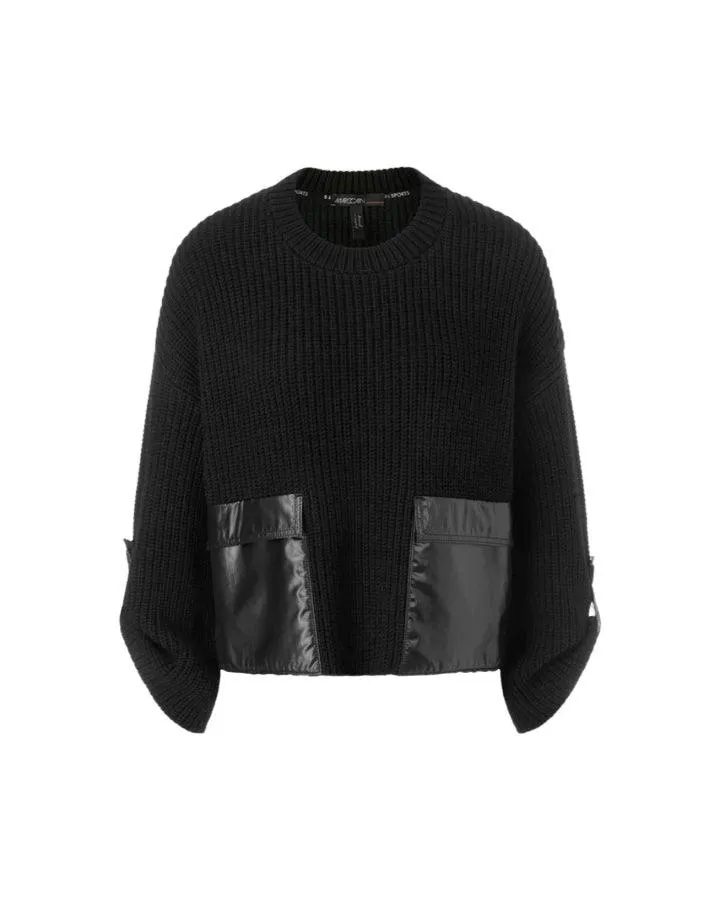 Marc Cain Shiny Patch Pocket Sweater