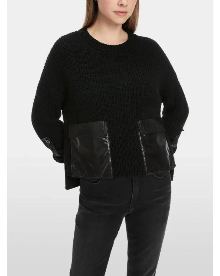 Marc Cain Shiny Patch Pocket Sweater