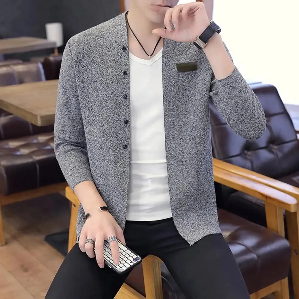 Men's Slim-Fit Stylish Knitted Cardigan