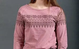 Móheiður Long-Sleeve T-Shirt - Pink