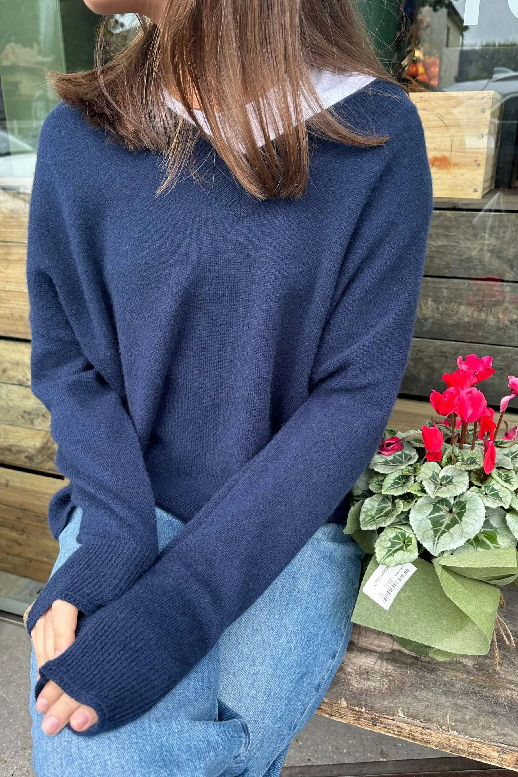 Milla Knit | Navy