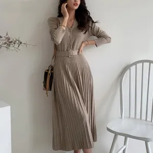 Millie Elegant Fine Knit Dress