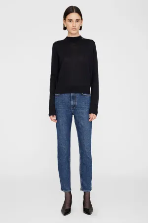 Monique Long Sleeve Sweater - Black