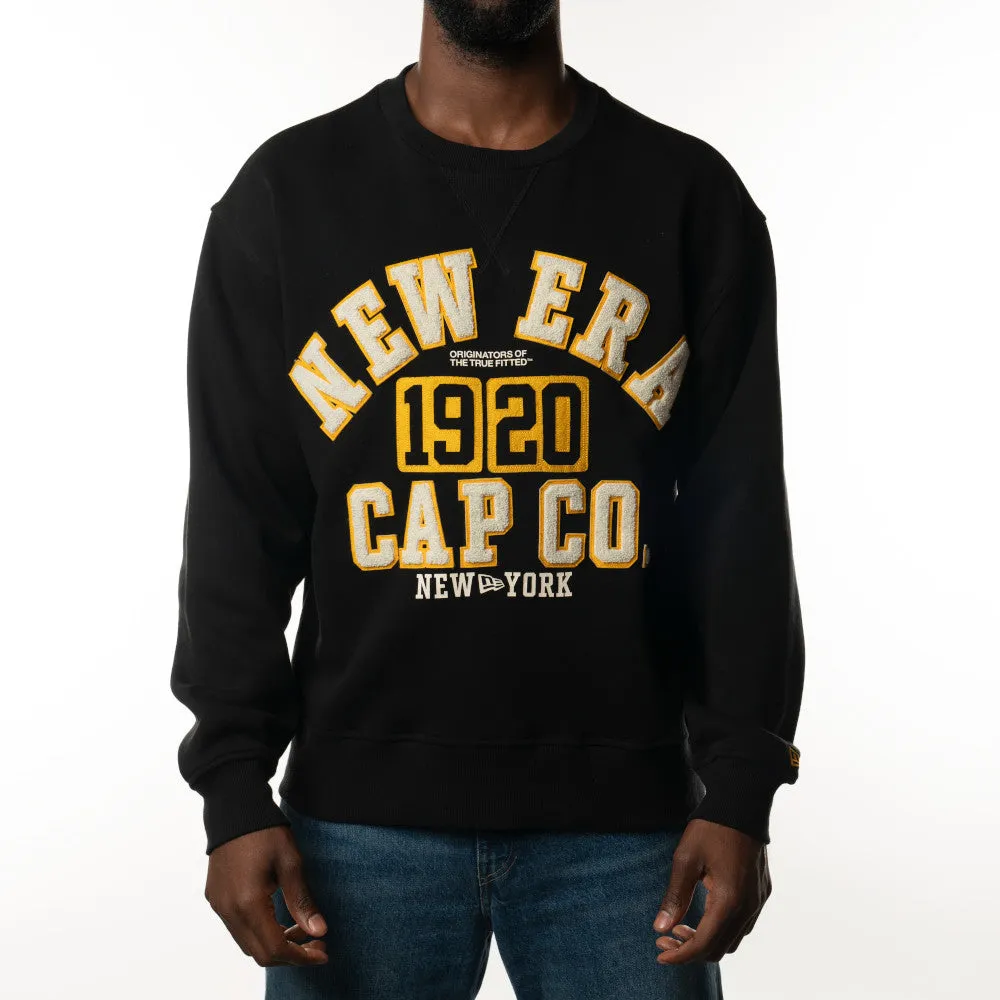 New Era Cap Co Standard Fit Sweater Black