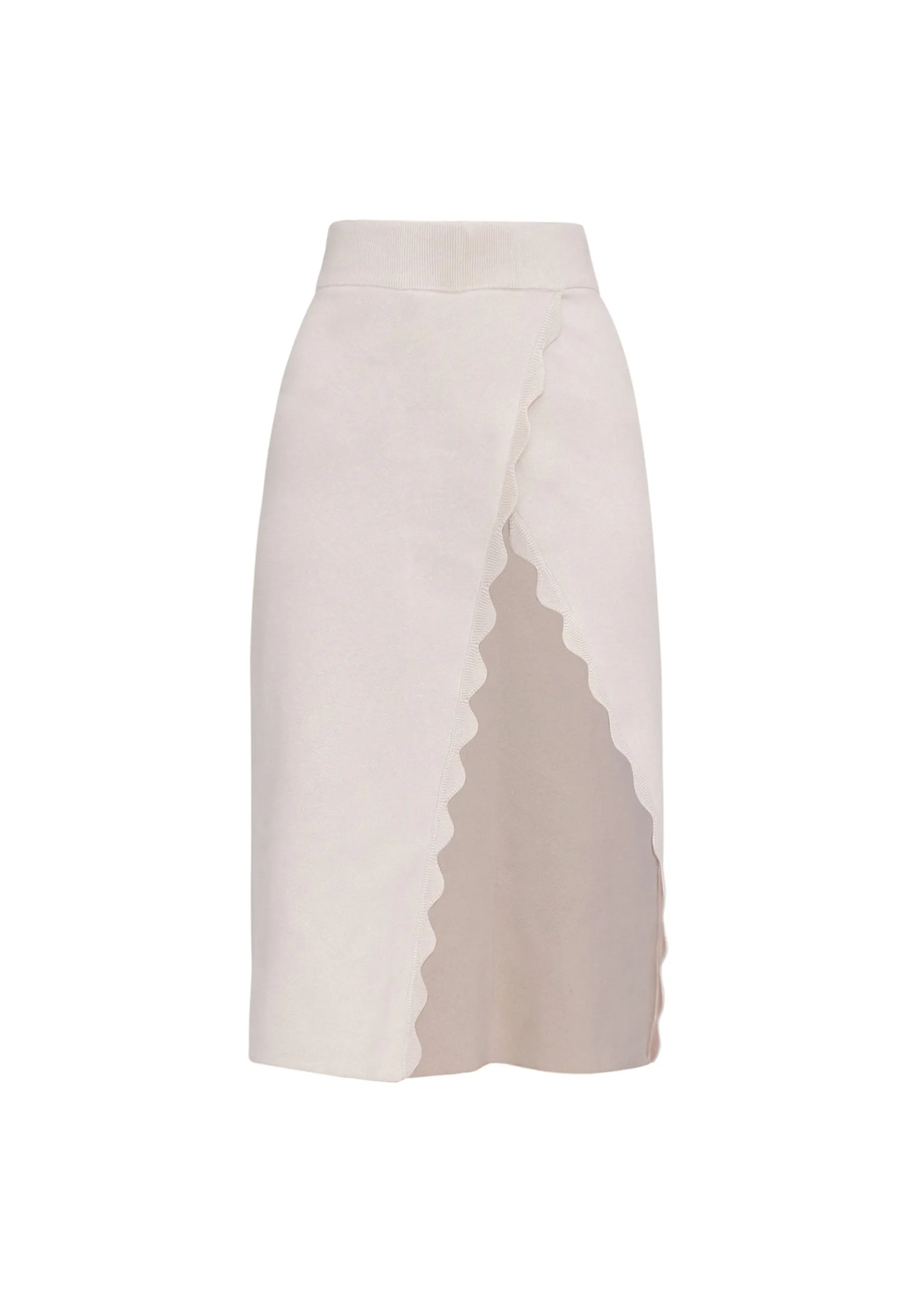 ODA MIDI SKIRT - TUSK