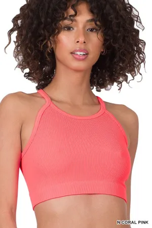 Ribbed Seamless Cami Top