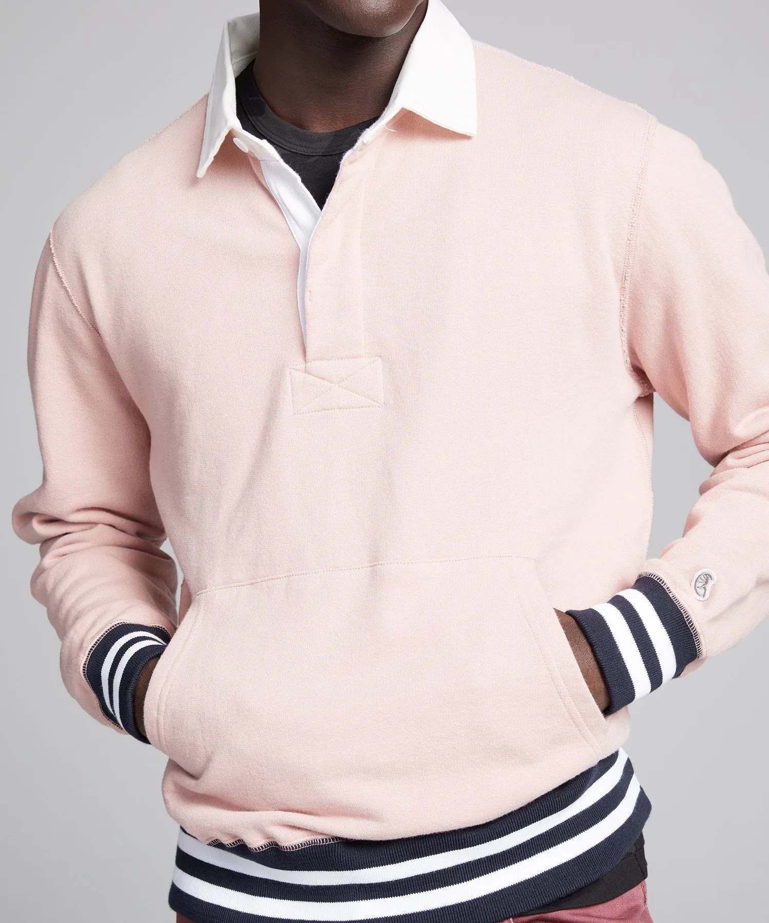 Rugby Sweatshirt in Desert Rose