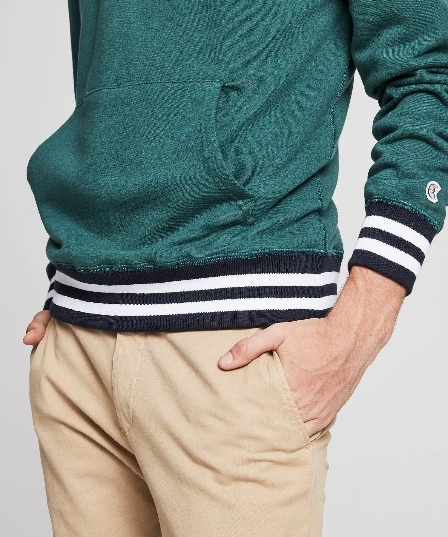 Rugby Sweatshirt in Storm Green