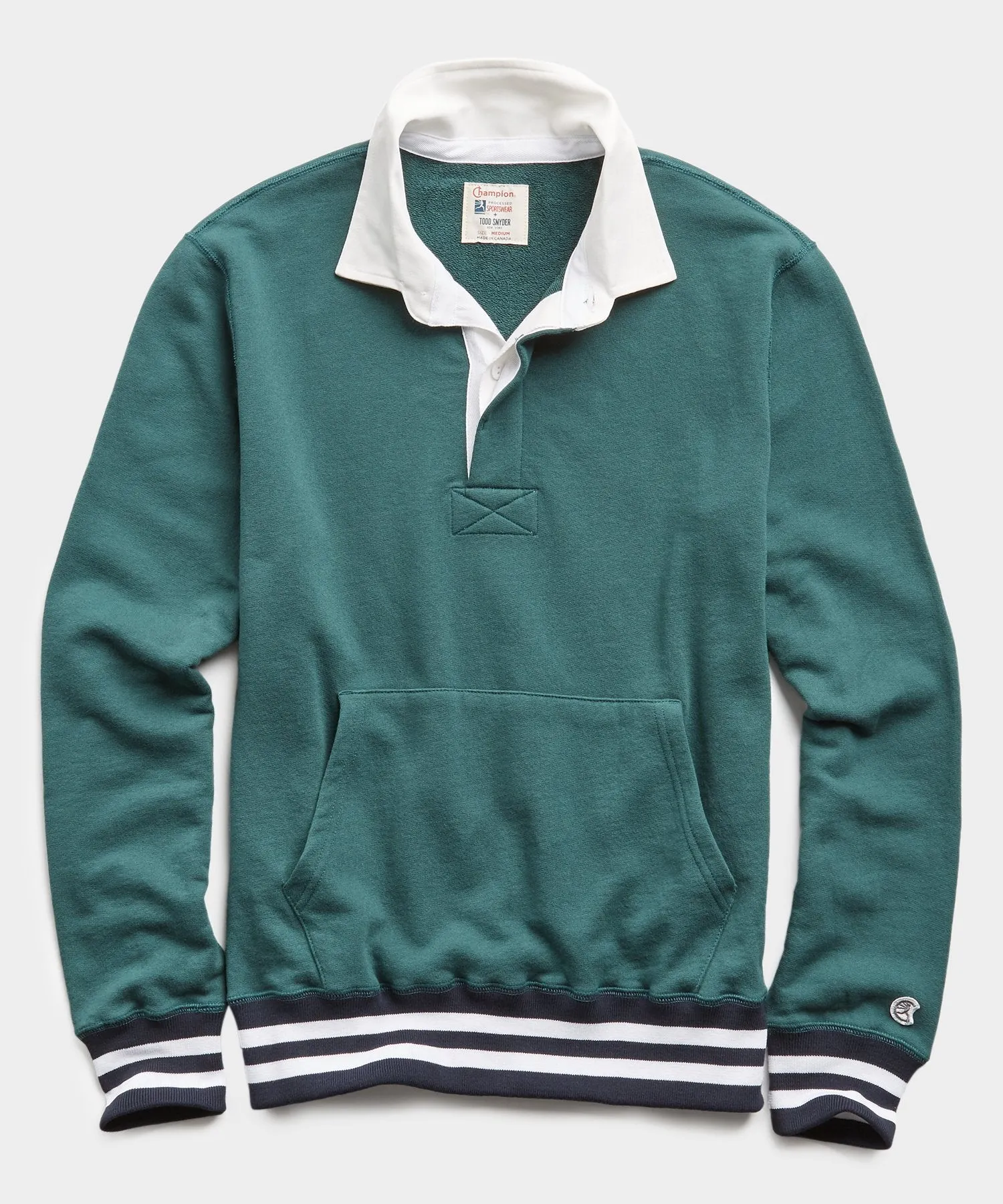 Rugby Sweatshirt in Storm Green