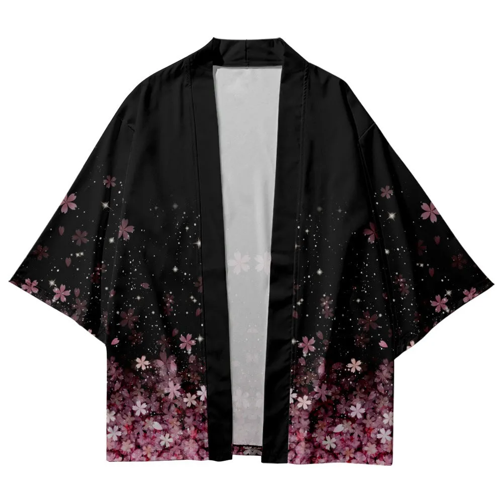 Sakura Fall Kimono Cardigan