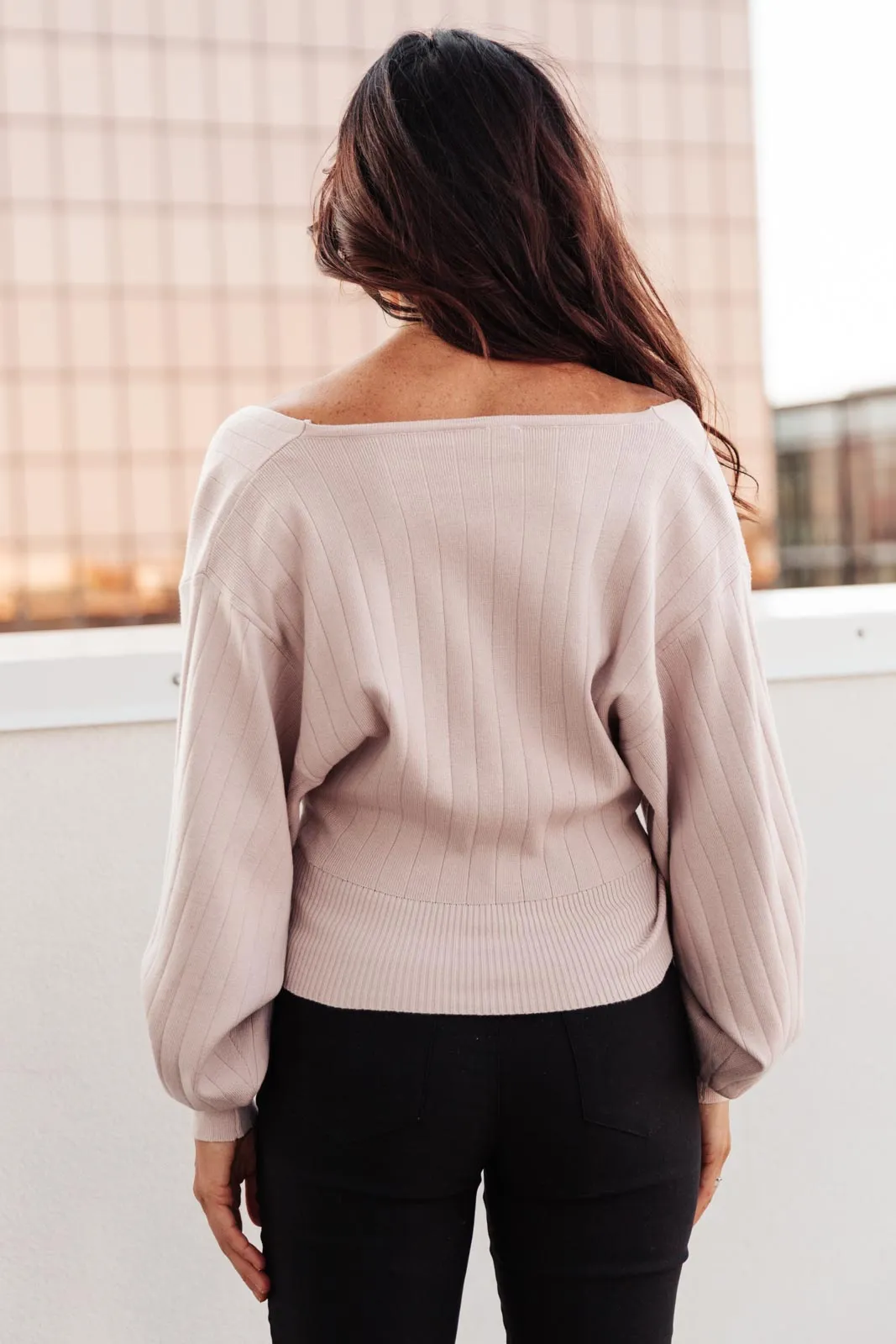 Show Stopper Sweater in Bone