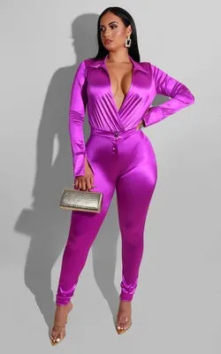 Silky - Stretchy Matching Long Sleeve Set