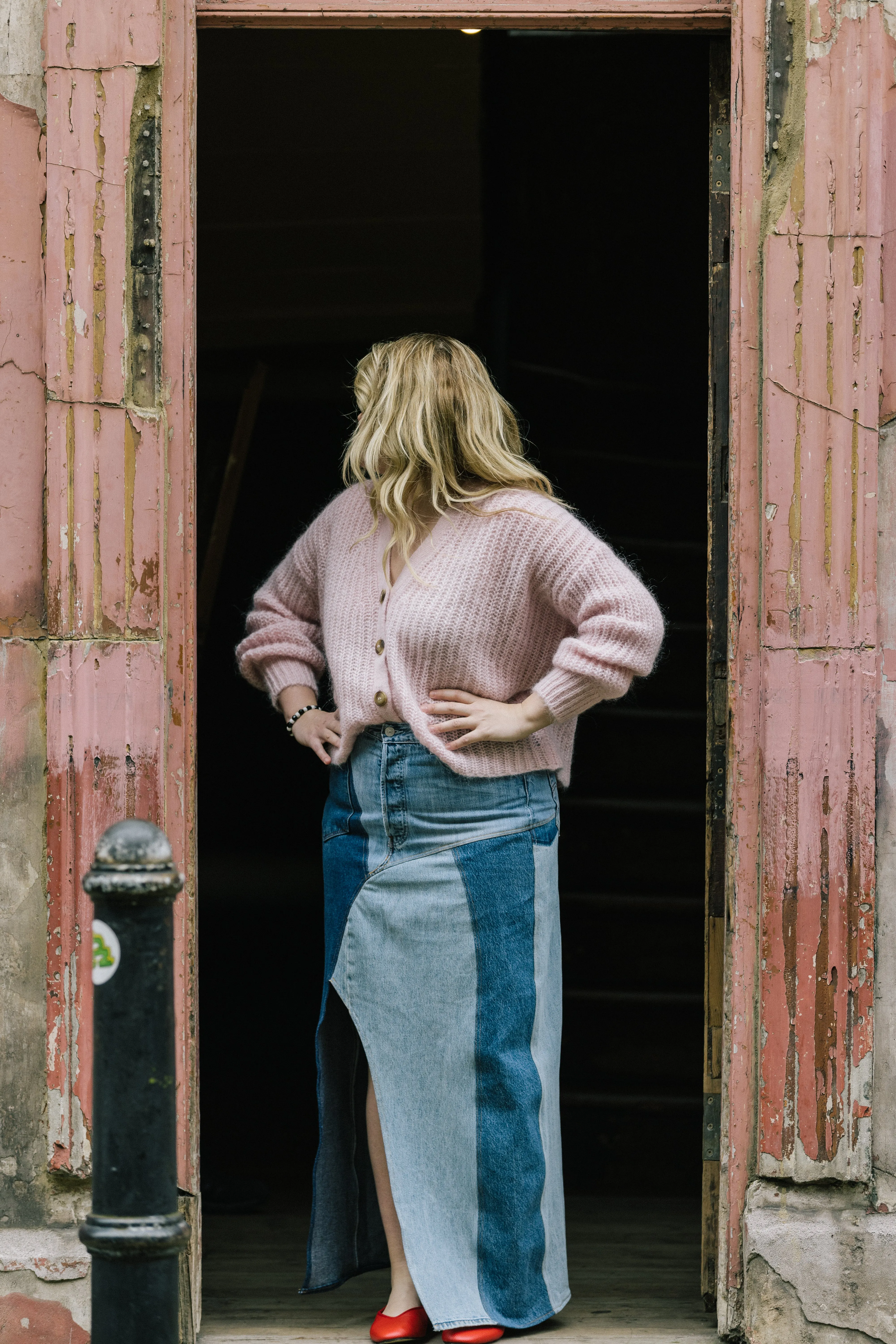 Sirena Italian Cardigan in Light Pink by Cape Cove