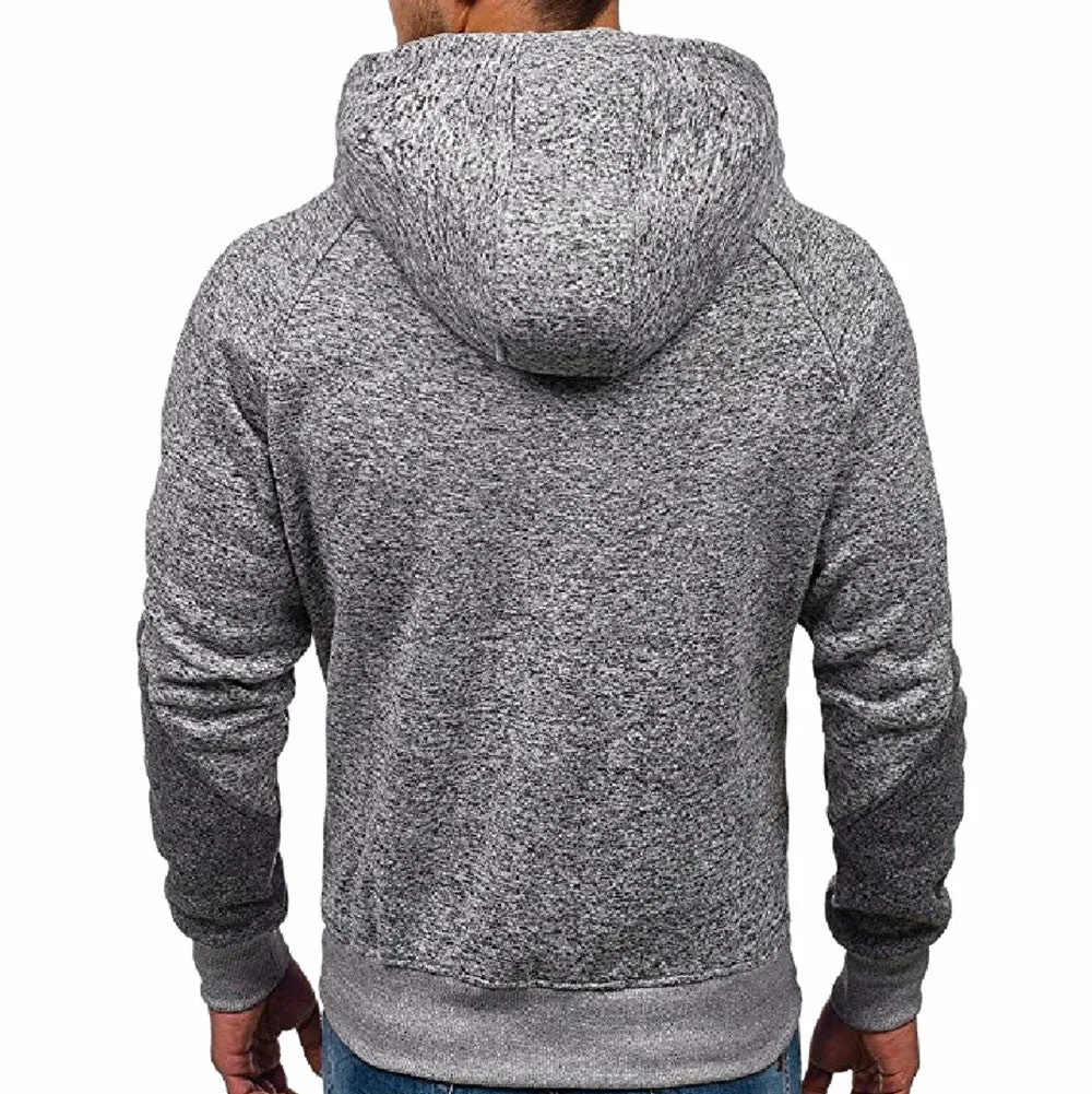 Slim Hooded Sweatshirt Jacket